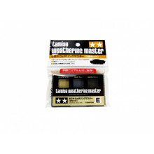 Набор пигментов E (желтый, серый, зеленый) 87098  Tamiya